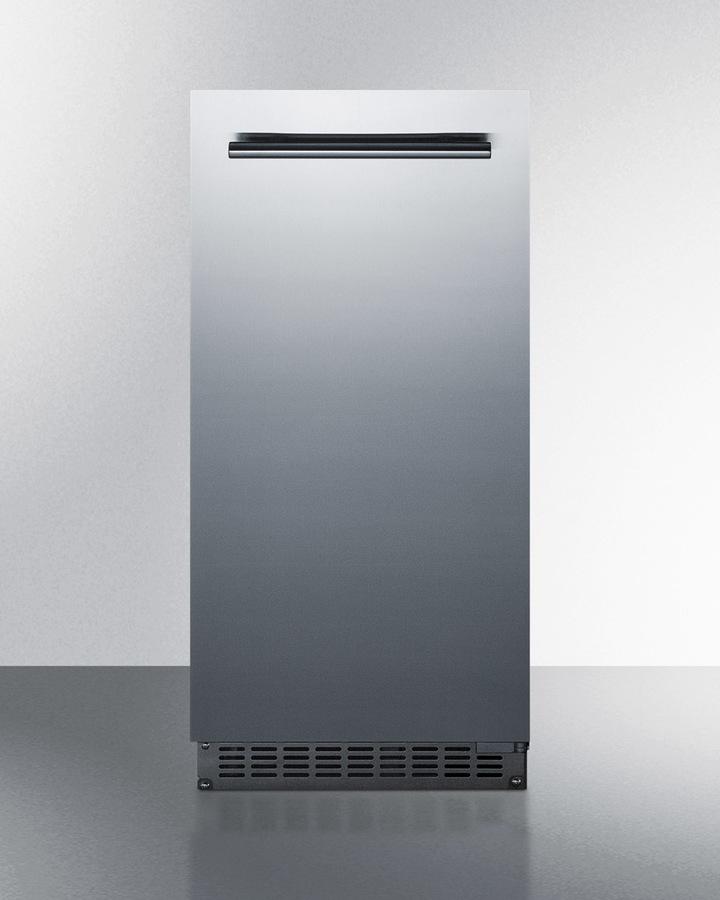 Summit 14.88 Slim Fitting Built In Ice Maker BIM68OSGDR