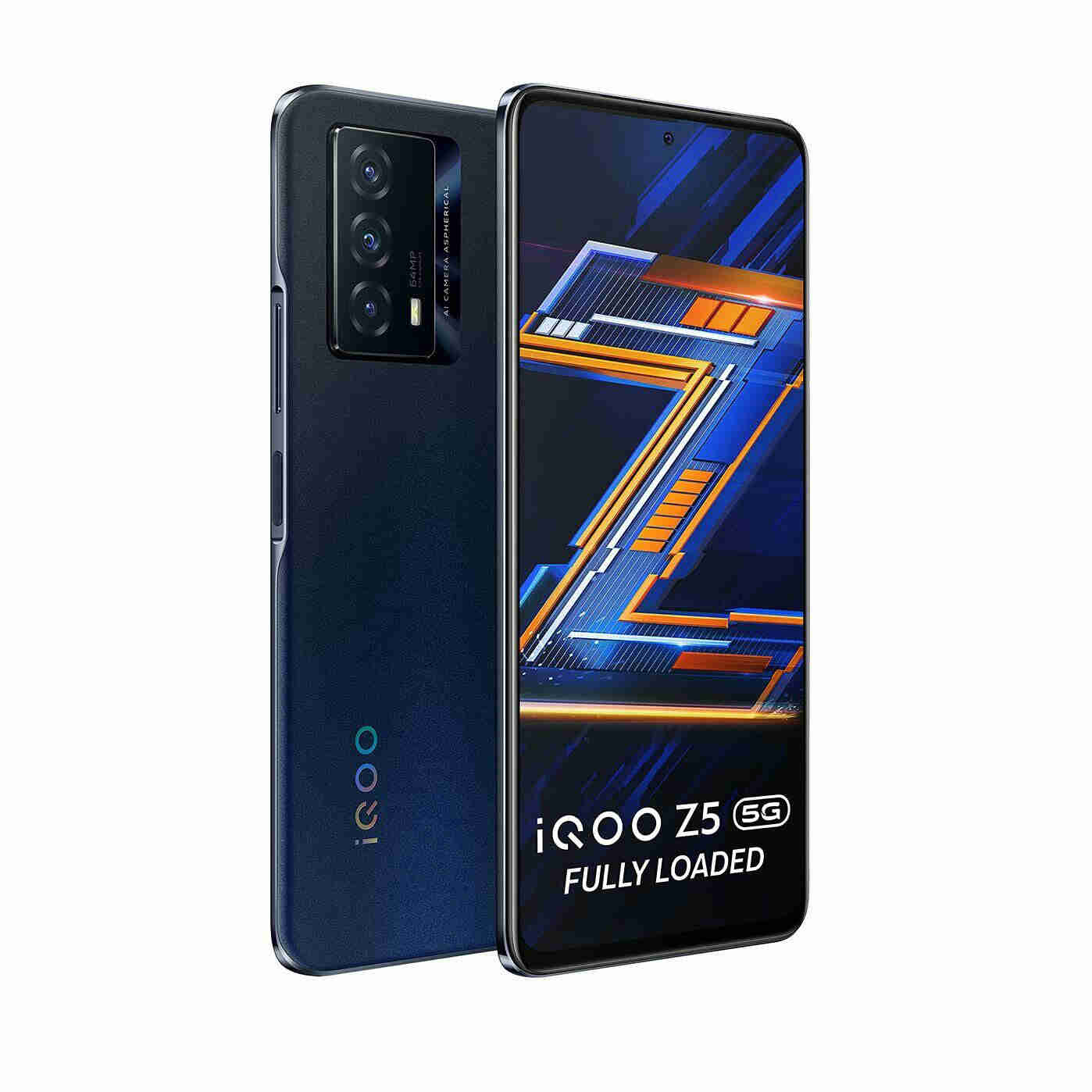 Vivo IQOO Z5 5G Smartphone - Dual GSM Unlocked, Octa-Core, 44W Fast Charging