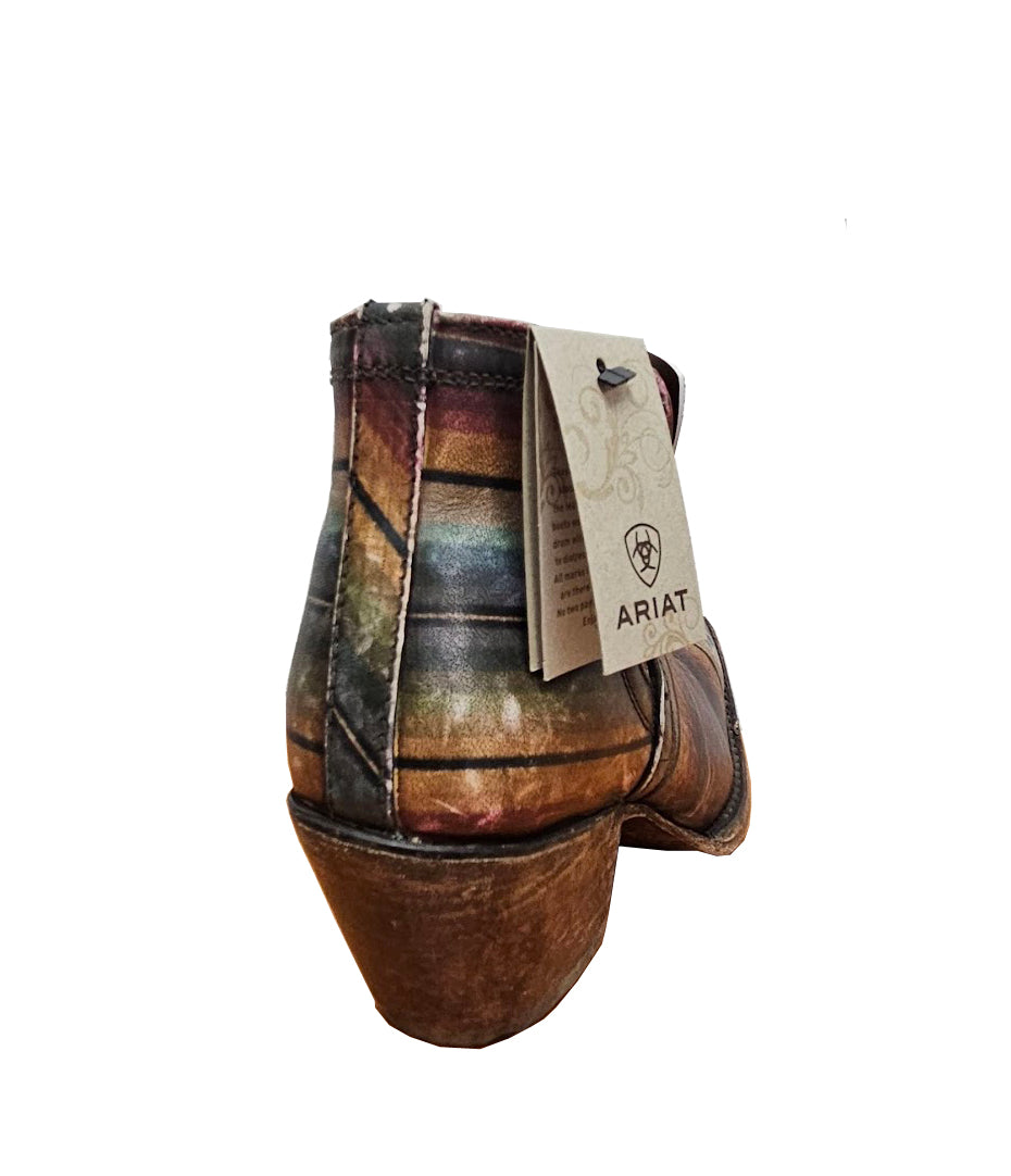 Ariat Women's Dixon Western Boot in Medium Saddle Blanket