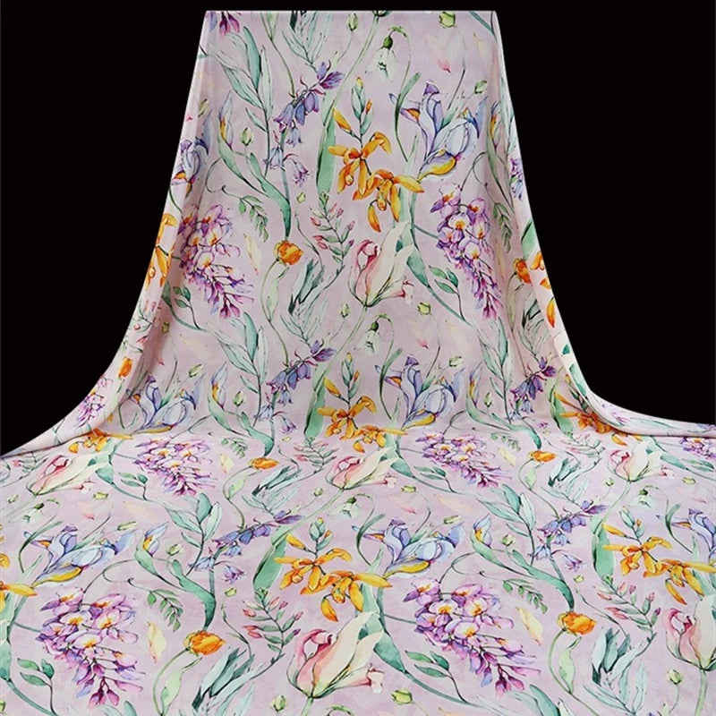 30momme Heavyweight Mulberry Silk Fabric for DIY Clothing