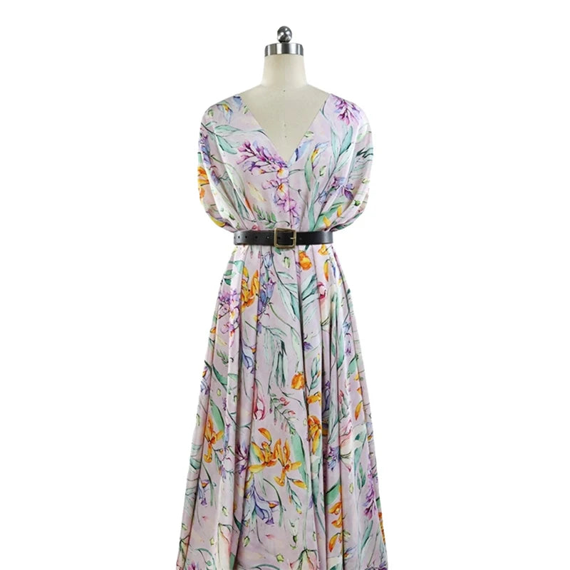 30momme Heavyweight Mulberry Silk Fabric for DIY Clothing