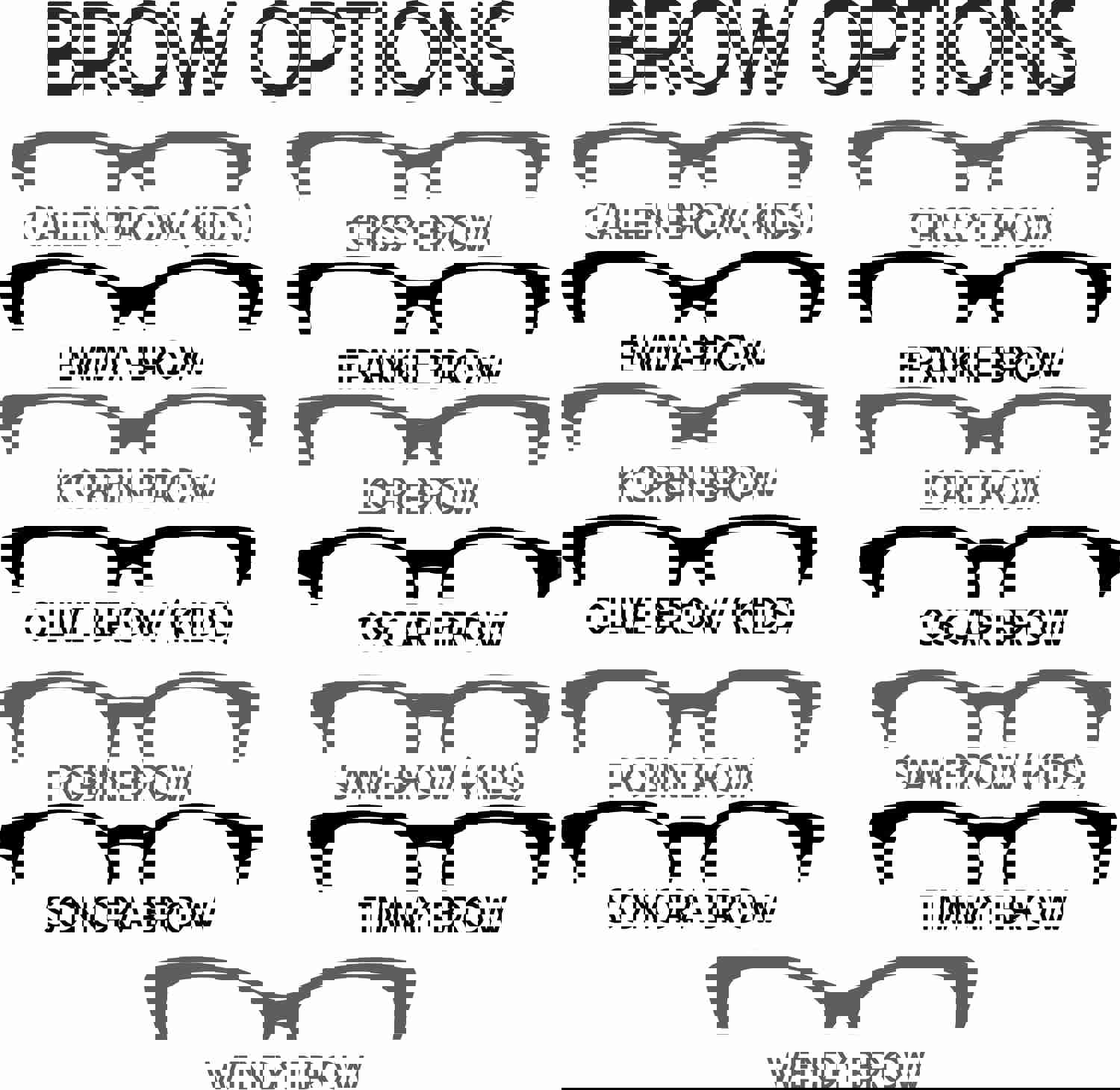 Ultrasound Tech Eyewear Frame Toppers with Magnets