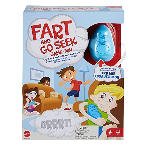 Fart and Go Seek Kids Game with Farting Beans - Hide and Find Indoor & Outdoor Activity