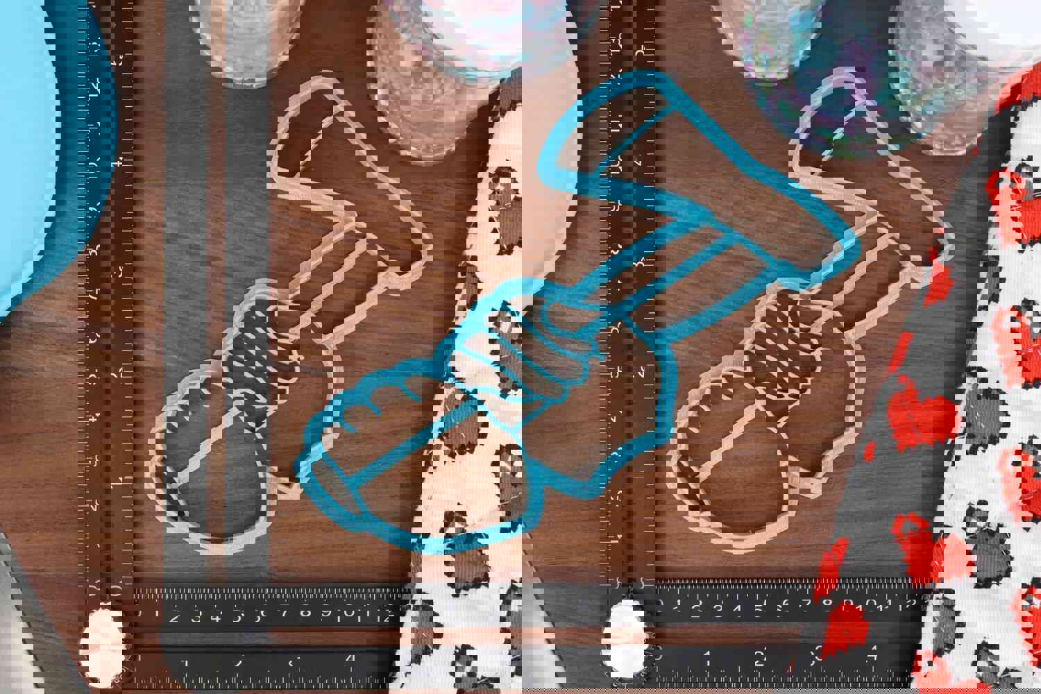 Red Riding Hood Cookie Cutters Set - Food Basket, Grandma Hood, Riding Hood Cloak, Wolf Grandma, Woodsman Axe