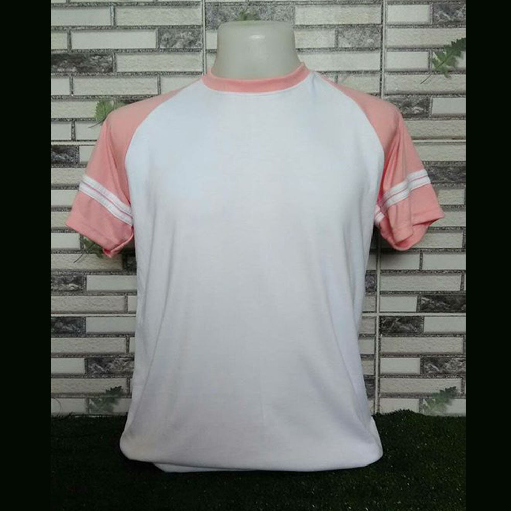 TKO15 Personalized Unisex Slap Shot Tee - Southern White & Pink Short Sleeve T-Shirt