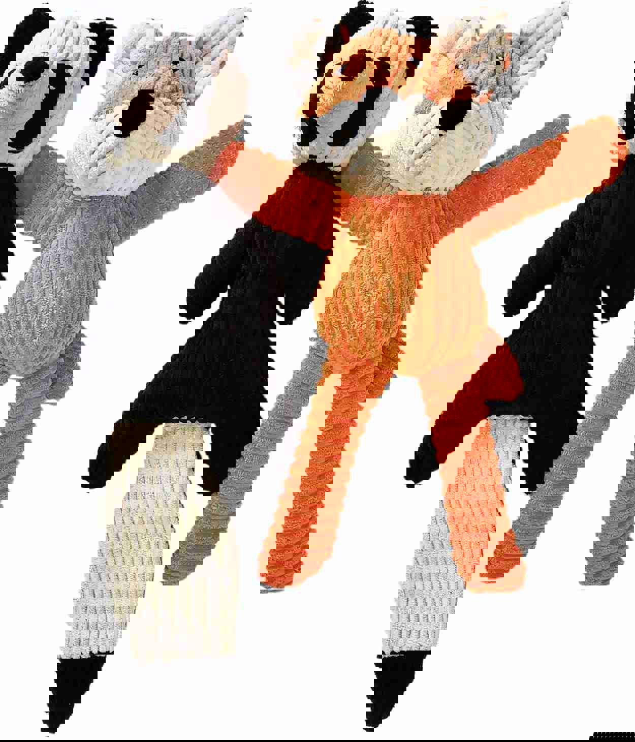 Plush Corduroy Chew Toys Set for Dogs and Puppies - Durable and Safe Pet Toy