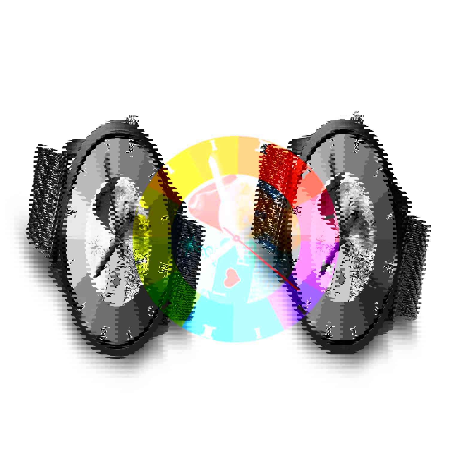 Cute Yorkie Dog Pennsylvania Christmas Special Wrist Watch