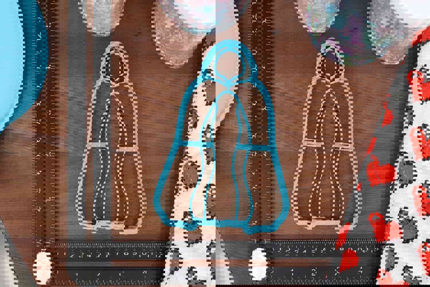 Red Riding Hood Cookie Cutters Set - Food Basket, Grandma Hood, Riding Hood Cloak, Wolf Grandma, Woodsman Axe