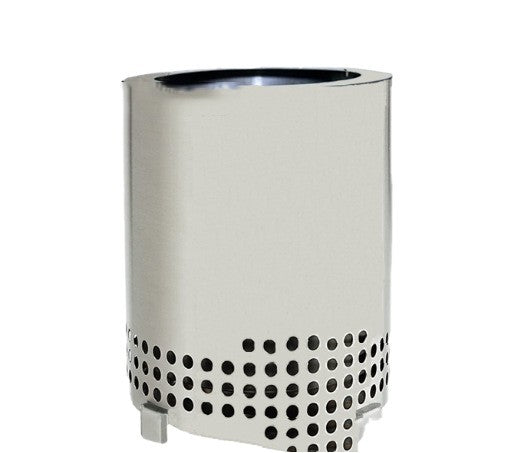 Portable Tabletop Fire Pit for Outdoor Wood Pellet Burning with Stand