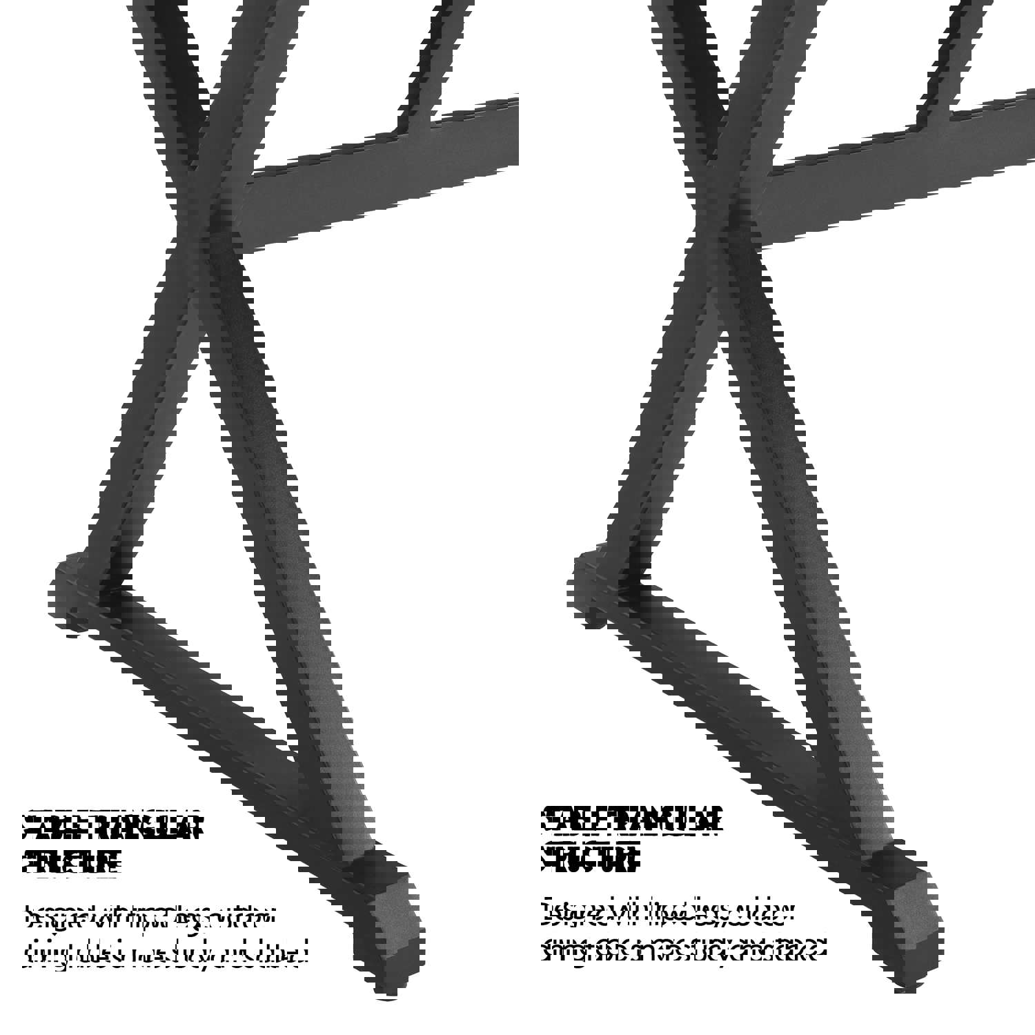 3 Pieces Patio Dining Set Outdoor Aluminum Rectangular Dining Table and Wicker Outdoor Bench