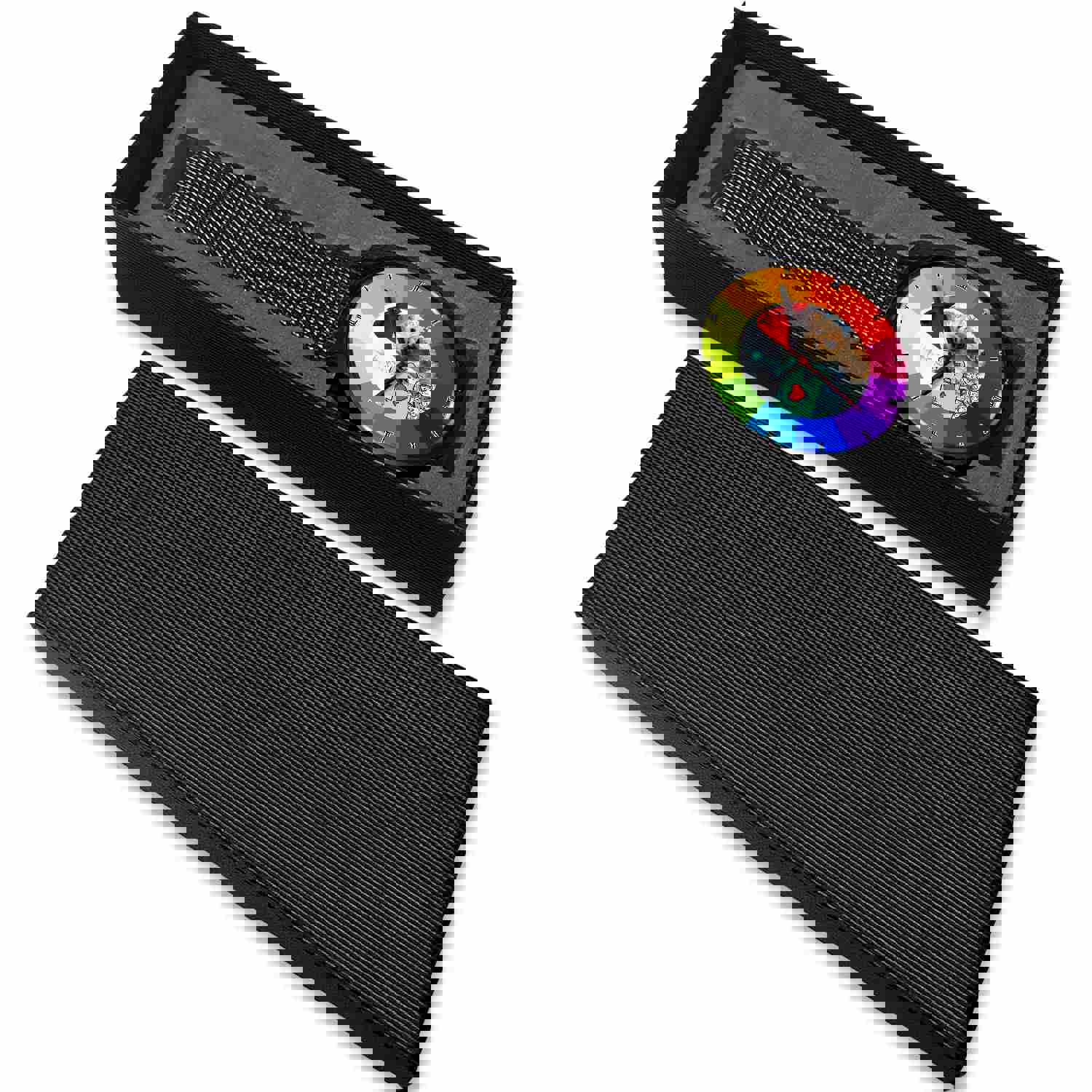 Cute Yorkie Dog Pennsylvania Christmas Special Wrist Watch