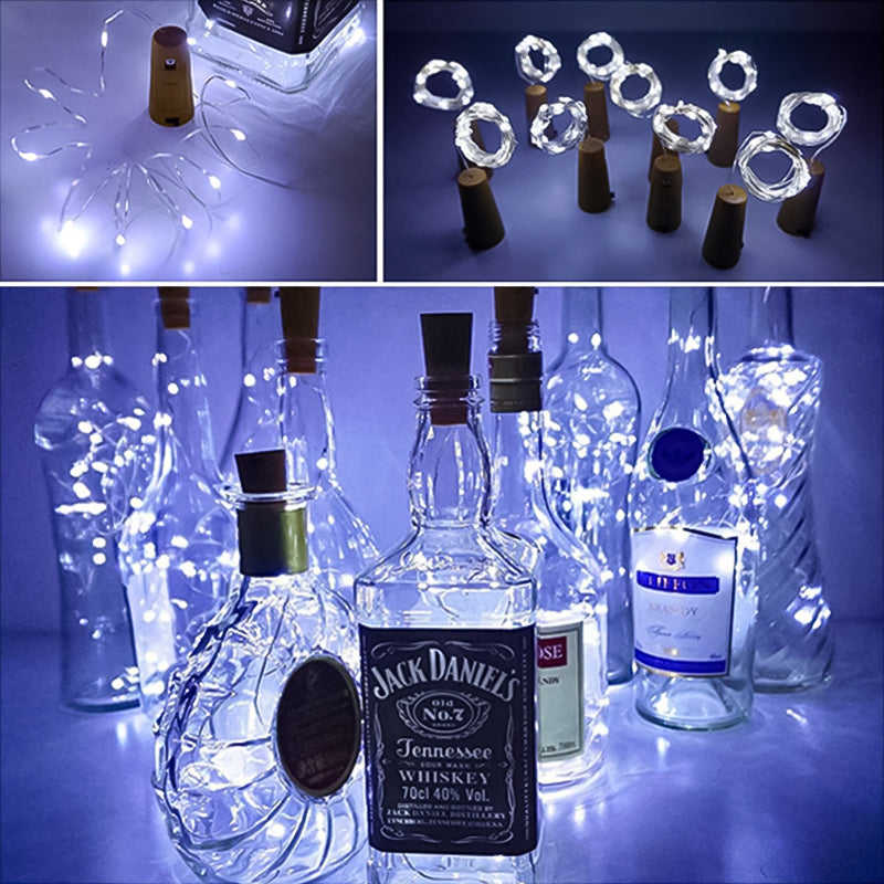 LED Bottle Light Cork Night Light DIY Decor Gift
