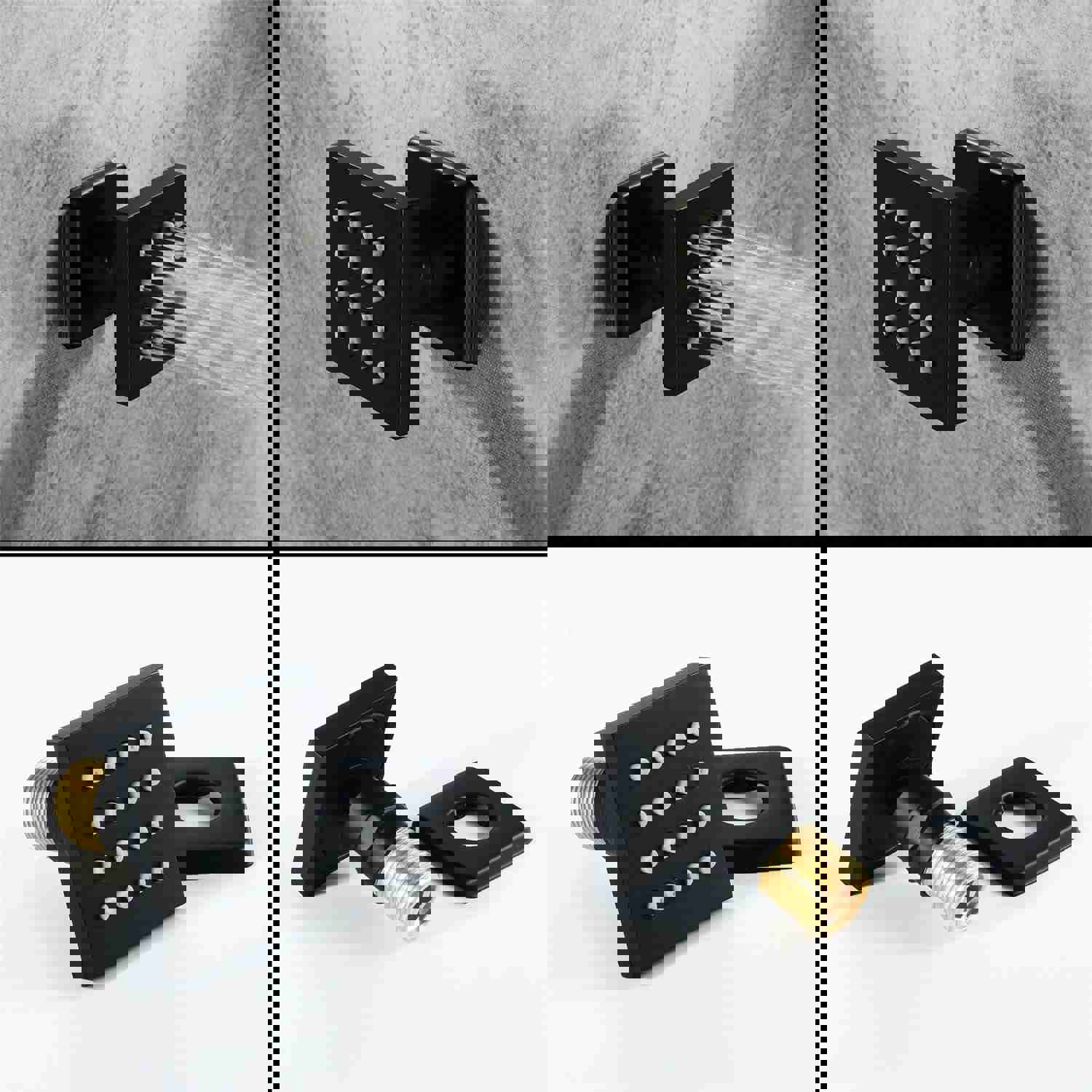 DOVI 23-Inch Luxury Complete LED Music Shower Set with Rainfall and Waterfall