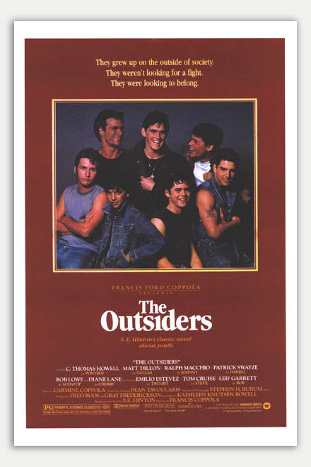 Outsiders - 11 x 17 Movie Poster (1983 Reprint)