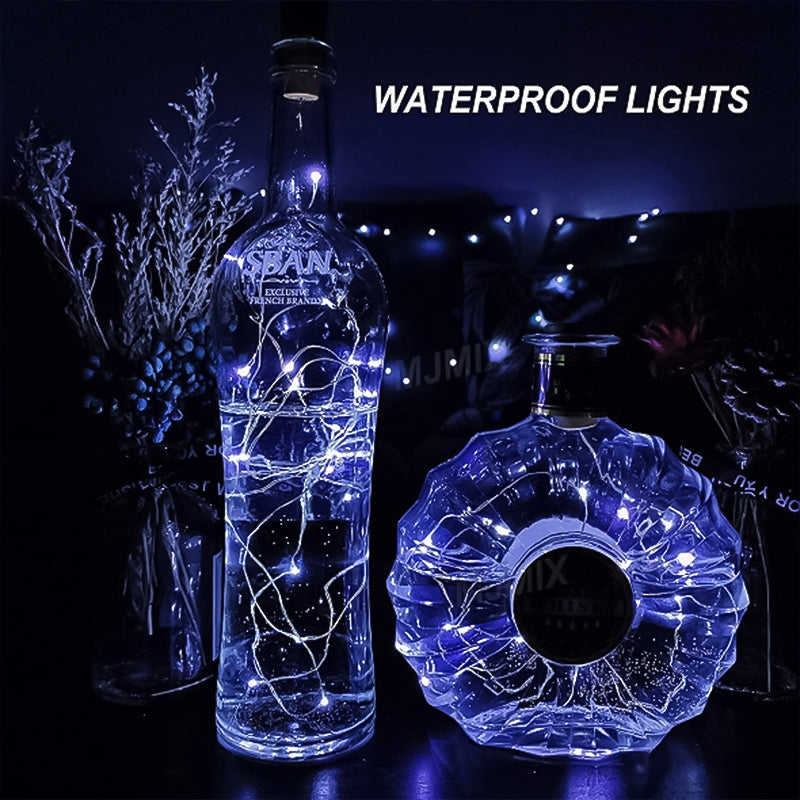 LED Bottle Light Cork Night Light DIY Decor Gift