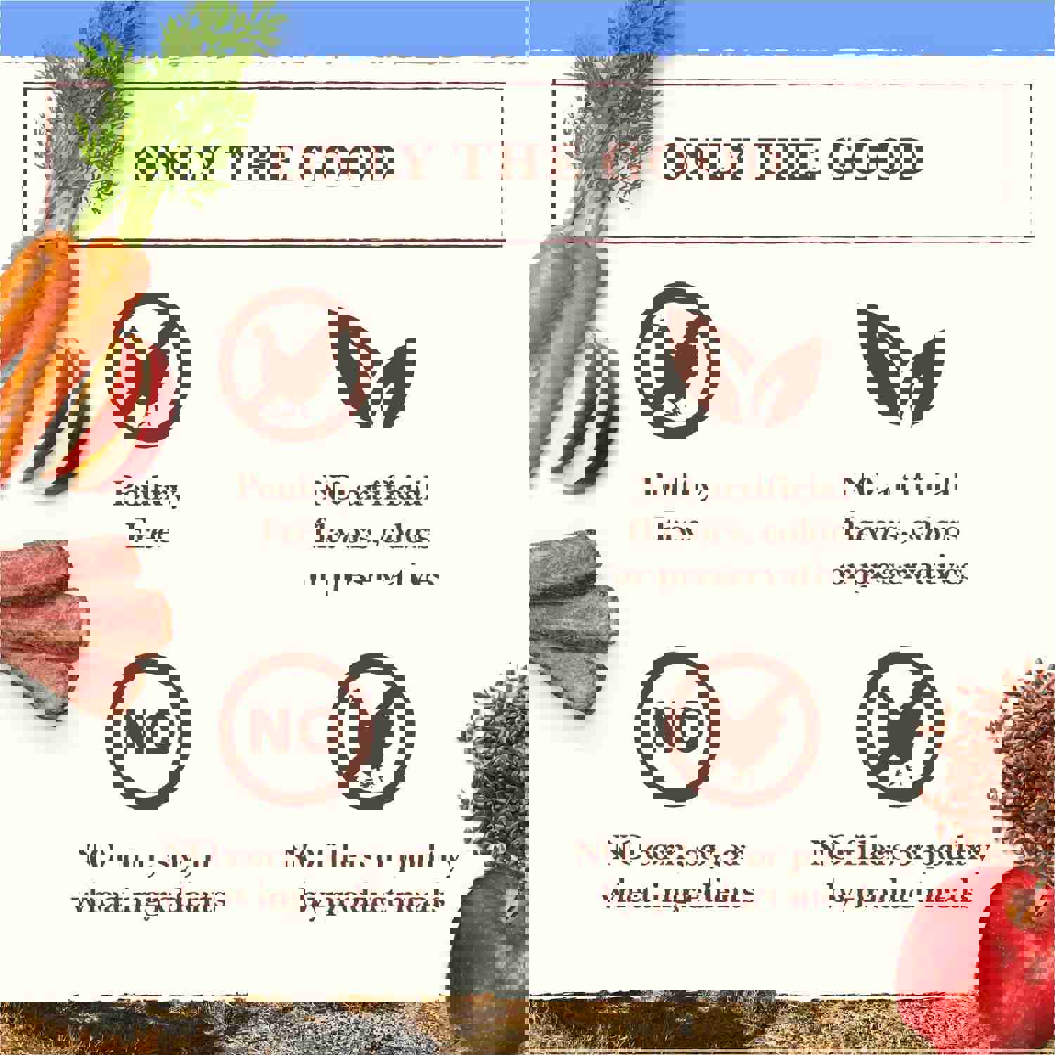 Whole Earth Farms Grain Free Recipe with Pork, Beef & Lamb Dry Dog Food, 25-lb Bag