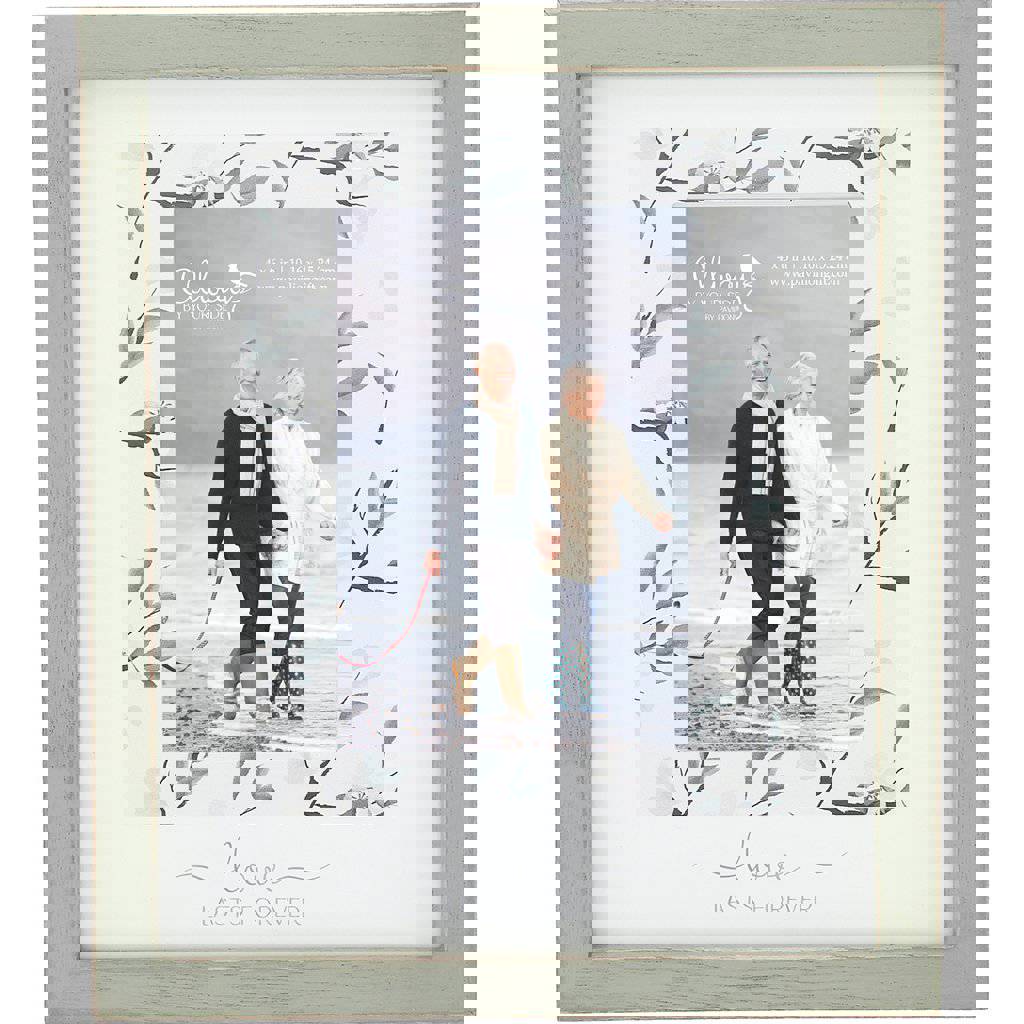 Pavilion Gift Co: Love Lasts - 8.5 x 10 Memorial Picture Frame