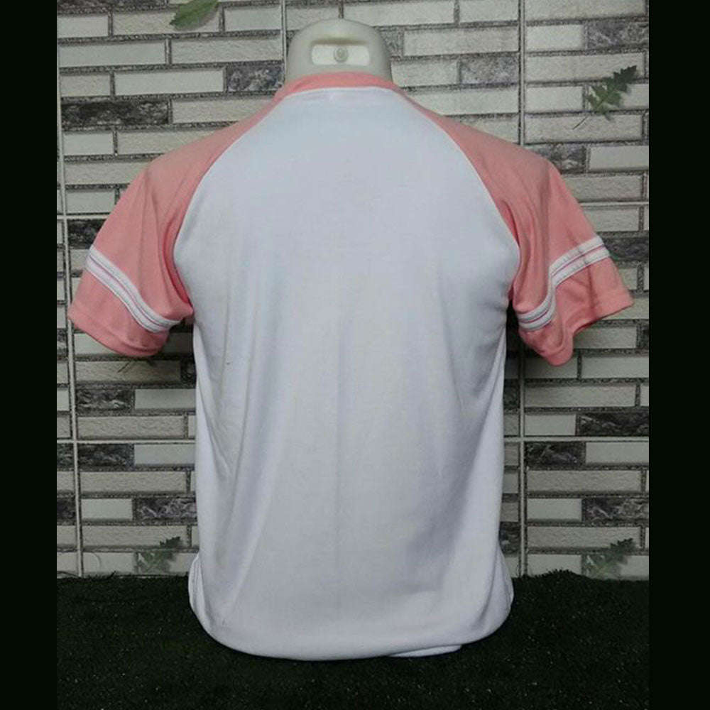 TKO15 Personalized Unisex Slap Shot Tee - Southern White & Pink Short Sleeve T-Shirt