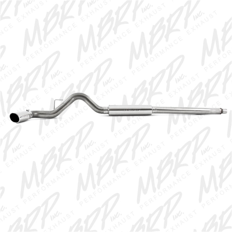 MBRP S5246409 4 Inch Resonator Back Exhaust System for 11-16 Ford F-250/350/450