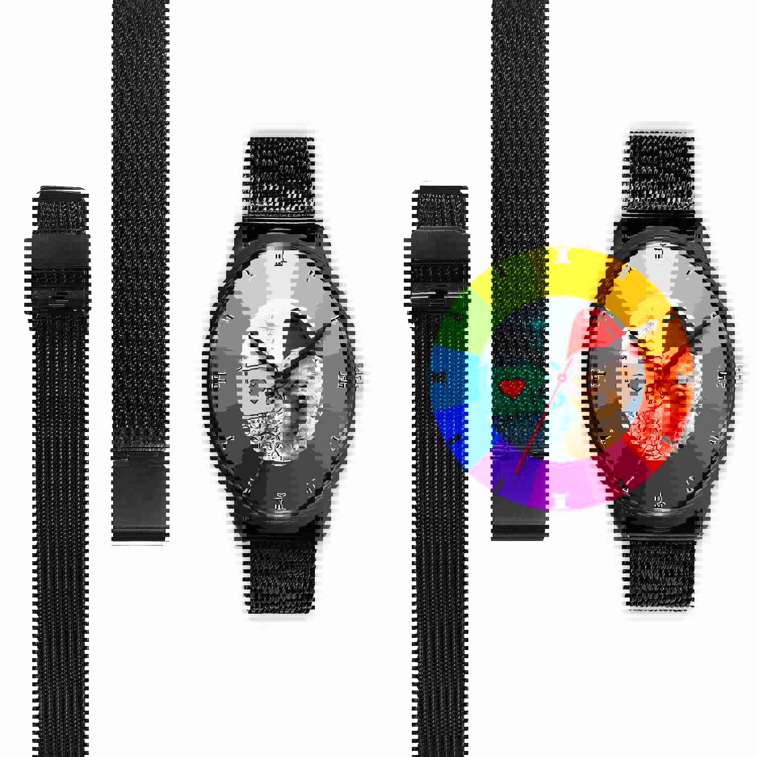 Cute Yorkie Dog Pennsylvania Christmas Special Wrist Watch