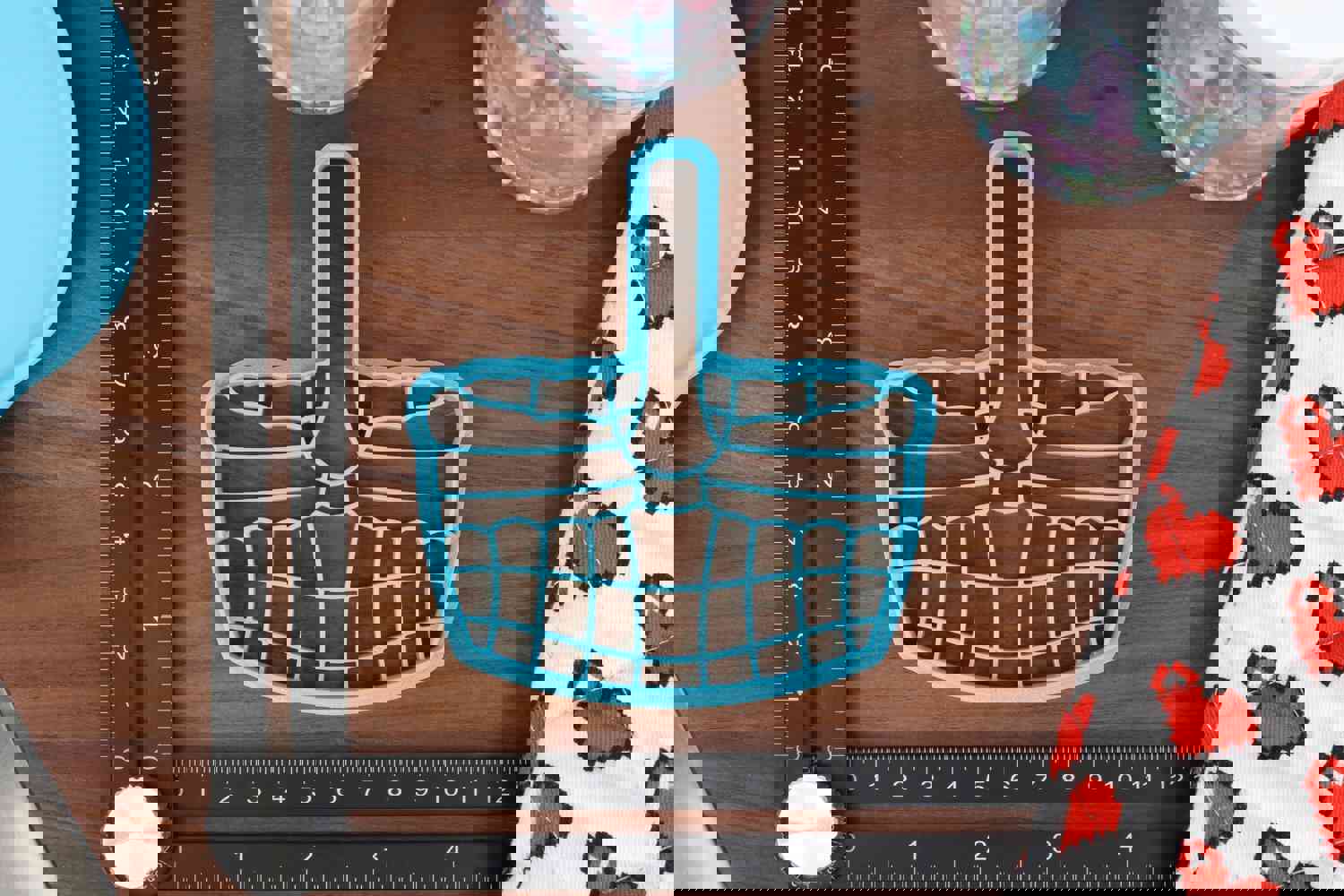 Red Riding Hood Cookie Cutters Set - Food Basket, Grandma Hood, Riding Hood Cloak, Wolf Grandma, Woodsman Axe