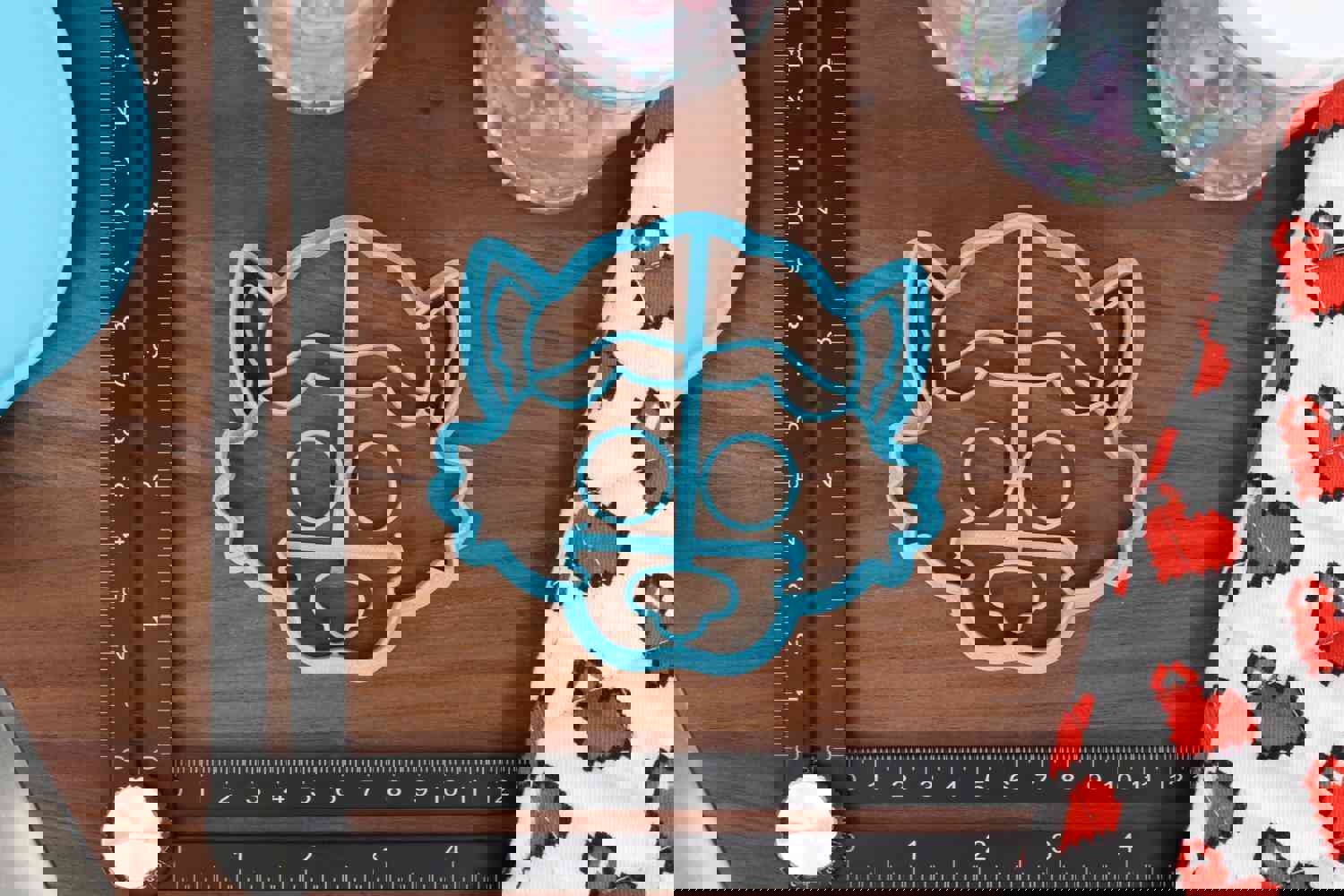 Red Riding Hood Cookie Cutters Set - Food Basket, Grandma Hood, Riding Hood Cloak, Wolf Grandma, Woodsman Axe