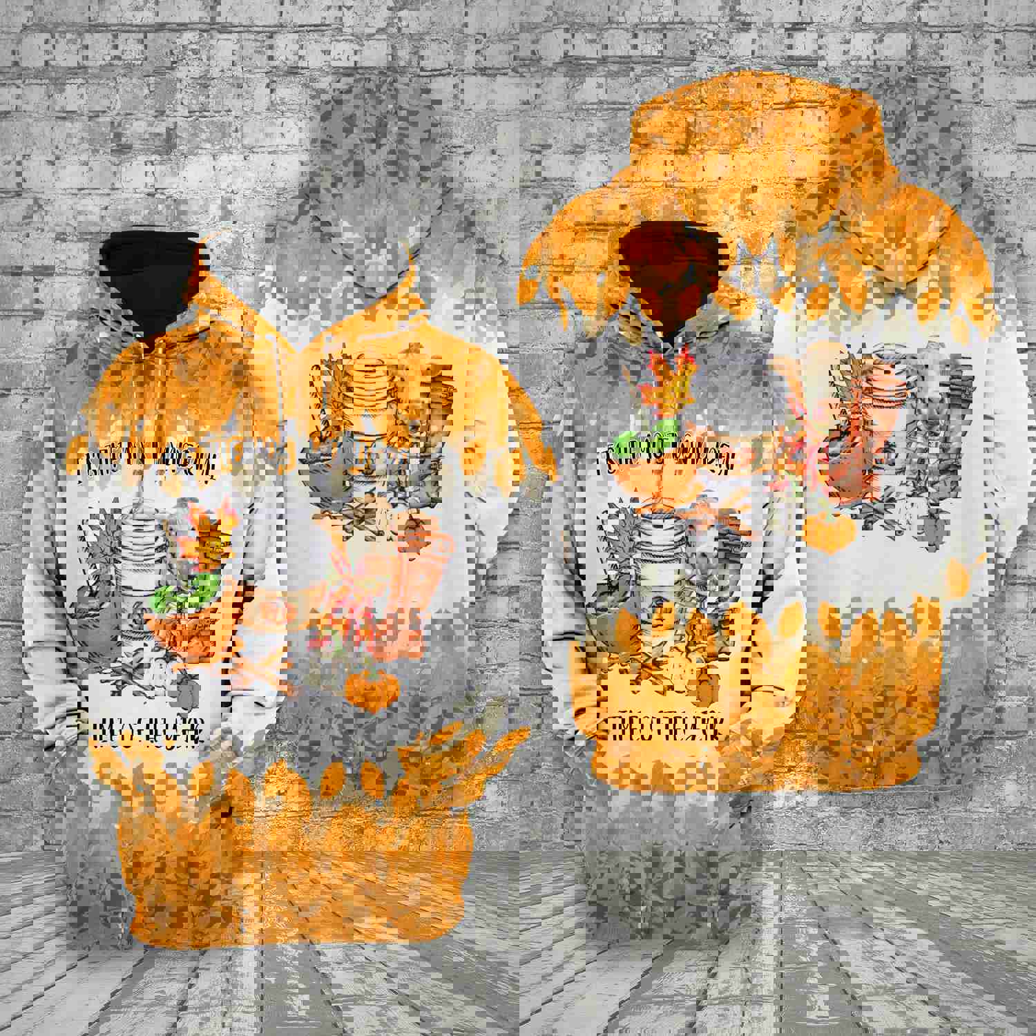 Joy Corners Charolais Happiness Food Farm Hoodie