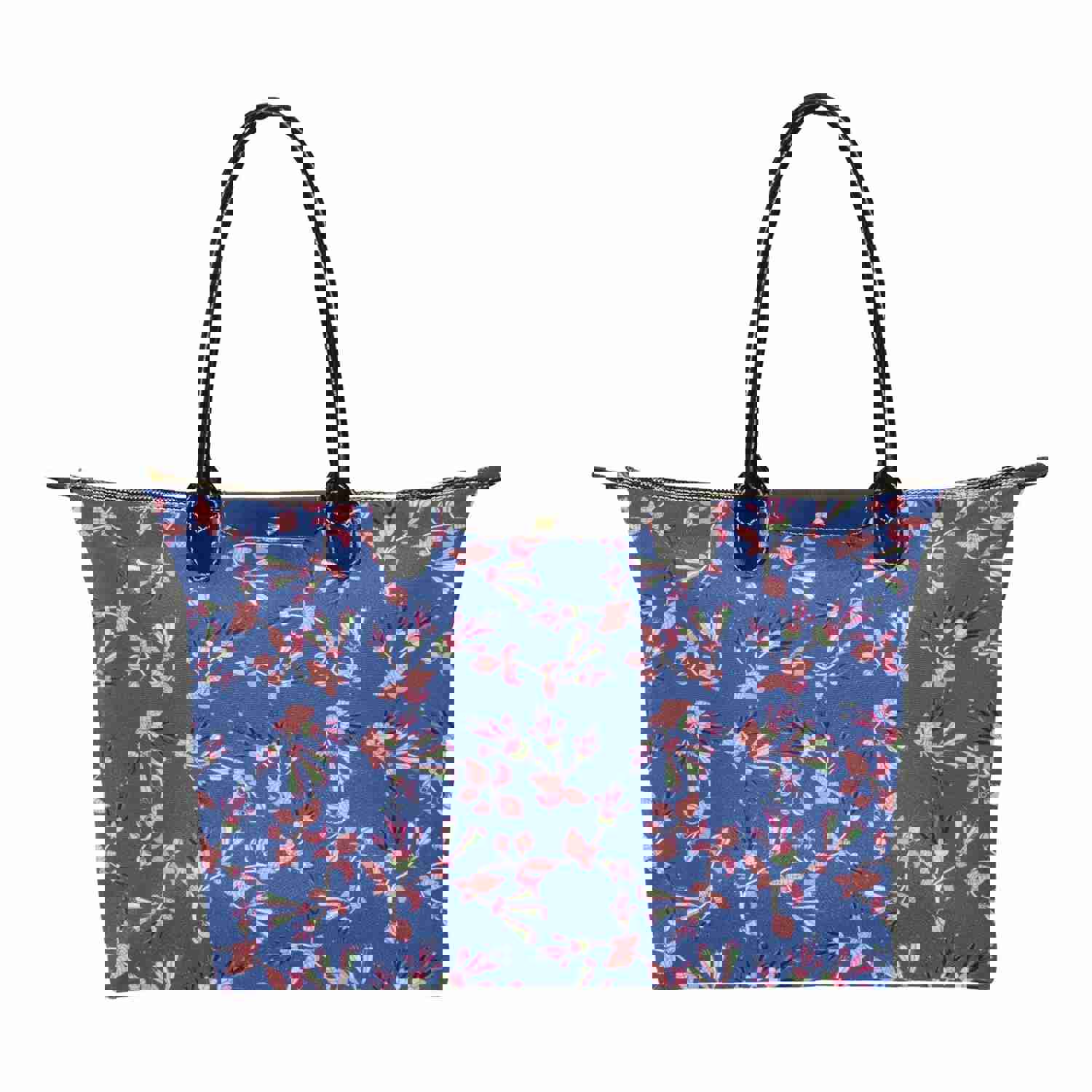 Swift Floral Peach Blue Single-Shoulder Lady Handbag