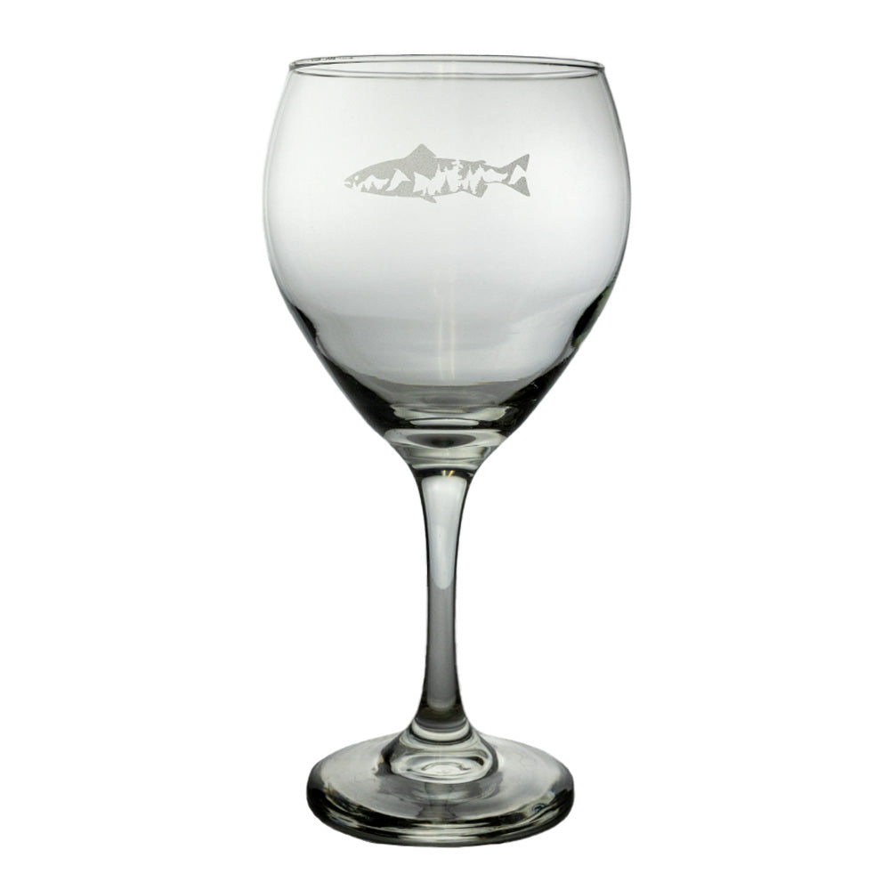 Etched Red Wine Glass by Lester Lou Designs (10 Montana-Inspired Designs)