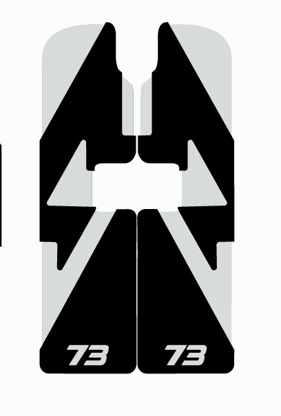 Adventure Style Decal Fork Protector for Super 73 R / RX / S2