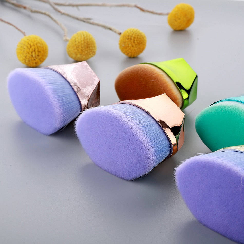 1Pcs 14 Colors Premium Foundation Brush Powder Face Makeup Brush Cosmetic Tools Kit