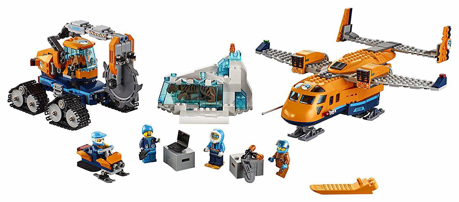 City Arctic Supply Plane Explorer Playset