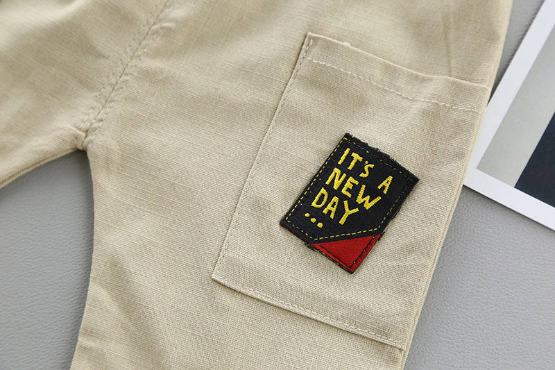 MOF Kids Boys Summer Floral Print Shirt and Shorts Set