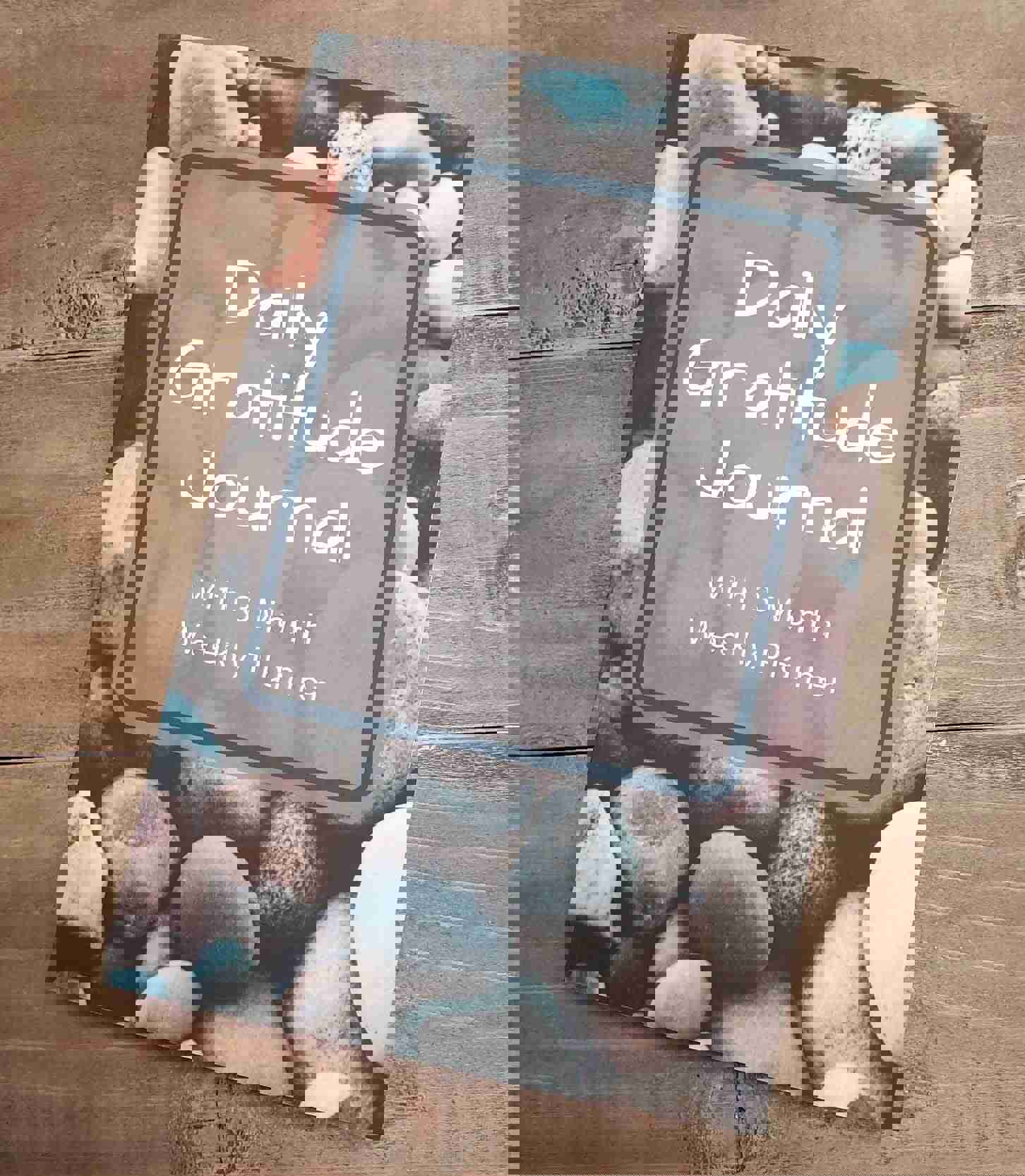 Faith-Based Daily Gratitude Journal with 3-Month Weekly Planner