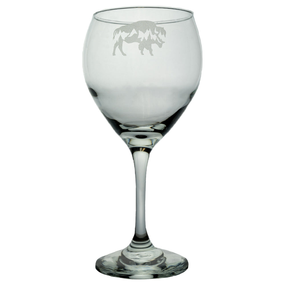 Etched Red Wine Glass by Lester Lou Designs (10 Montana-Inspired Designs)