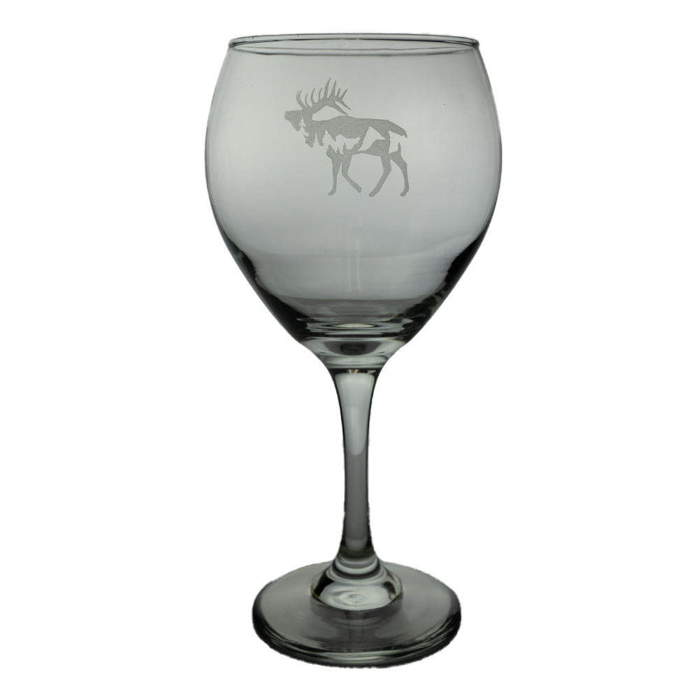Etched Red Wine Glass by Lester Lou Designs (10 Montana-Inspired Designs)