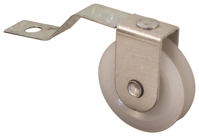 Prime-Line B 638 Roller Assembly - 1 in Dia Roller, 1/4 in W Roller, Steel, 2-Roller