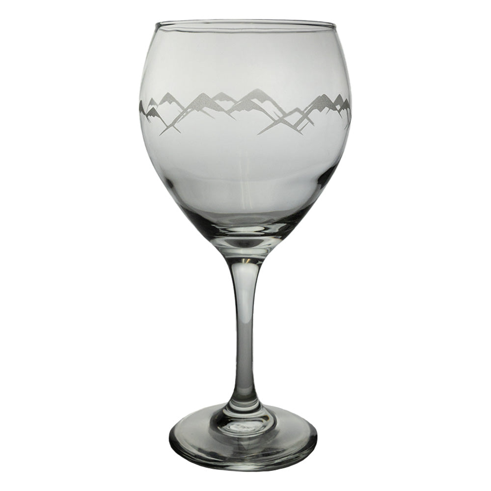 Etched Red Wine Glass by Lester Lou Designs (10 Montana-Inspired Designs)