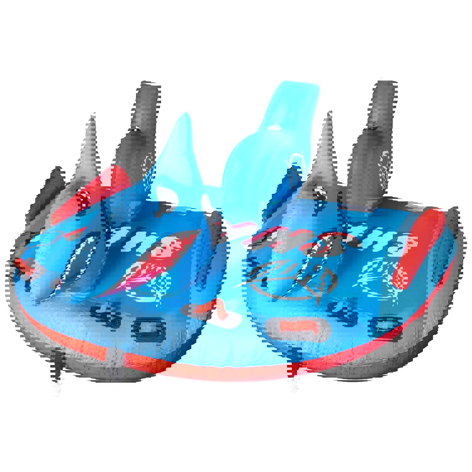 HO Sports Shark 3 Person Towable Tube for Lake Fun