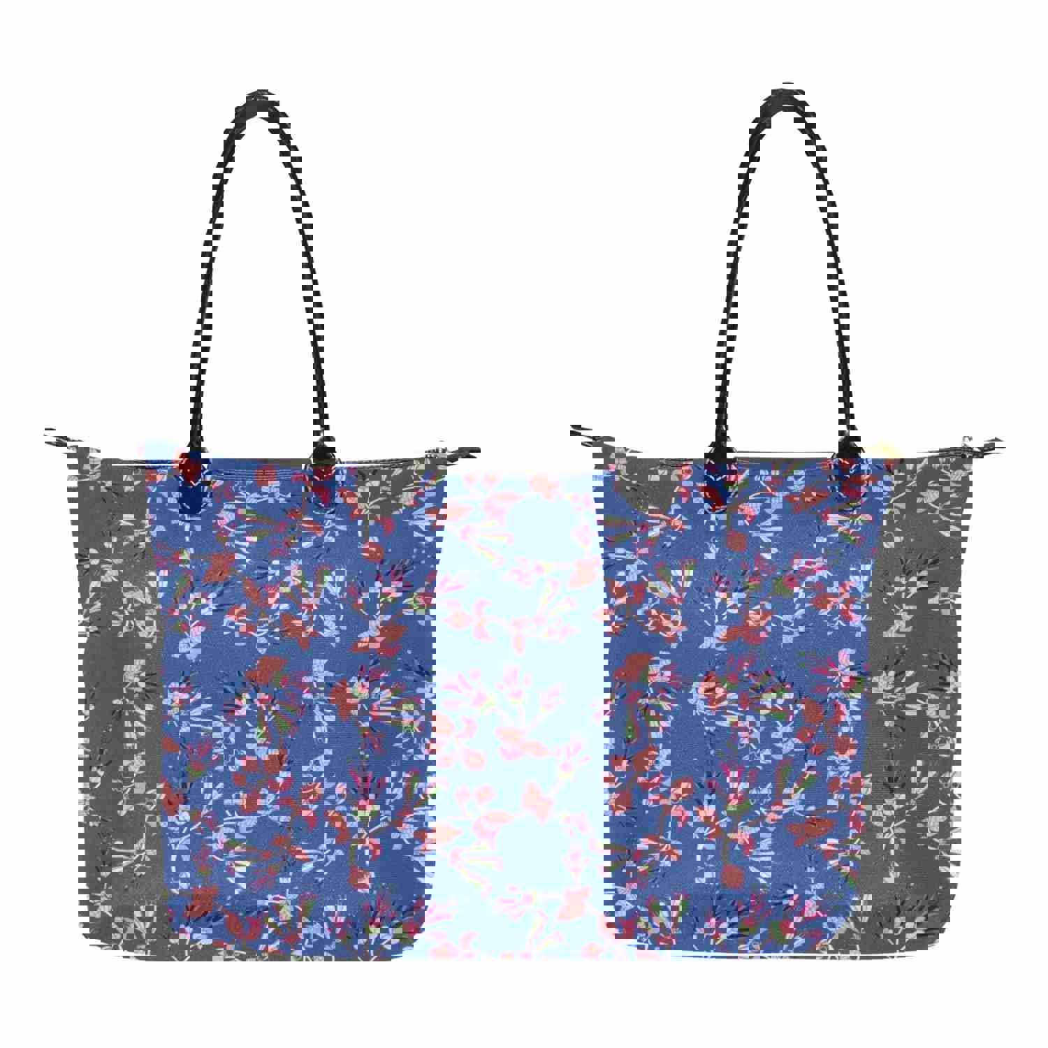 Swift Floral Peach Blue Single-Shoulder Lady Handbag