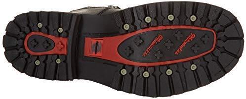 Milwaukee Motorcycle Clothing Company Trooper Leather Mens Motorcycle Boots - Black, Size 10D