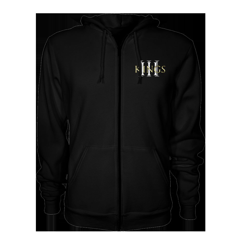 Three Kings Zip Up Hoodie - Comfortable & Stylish