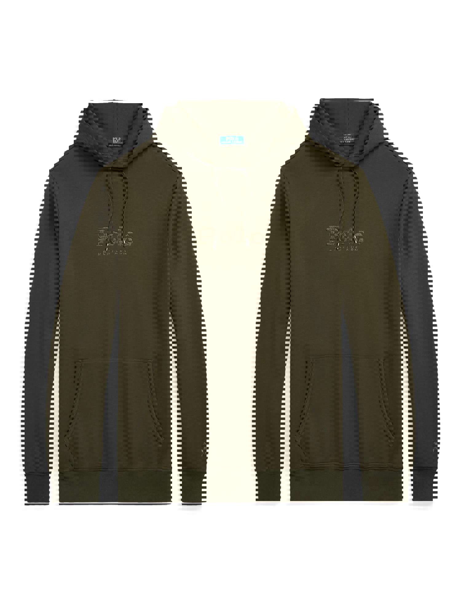 Polo Ralph Lauren Big & Tall Hoodie - Double Knit Tech - Olive
