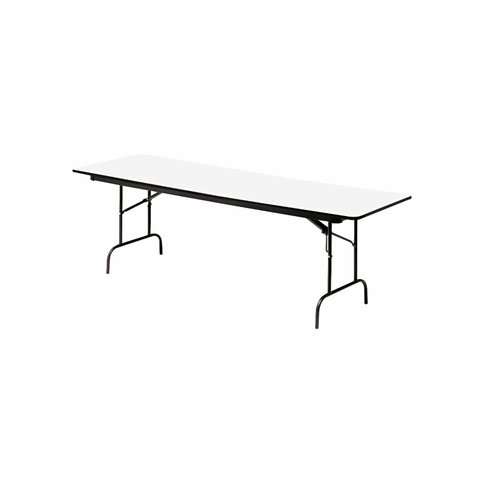 Iceberg Premium Folding Table, Rectangular, 60W x 30D, Gray/Charcoal