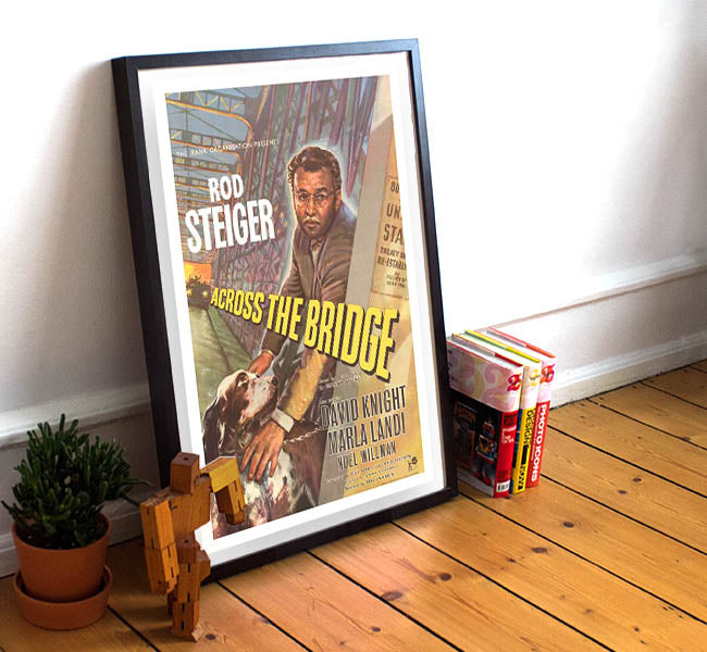 Across the Bridge - 11 x 17 Movie Poster (1957 Reprint)