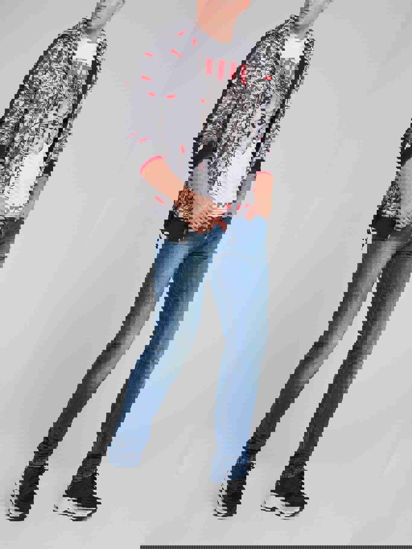 Dollar Skull Hoodie Sweat Jacket by Philipp Plein