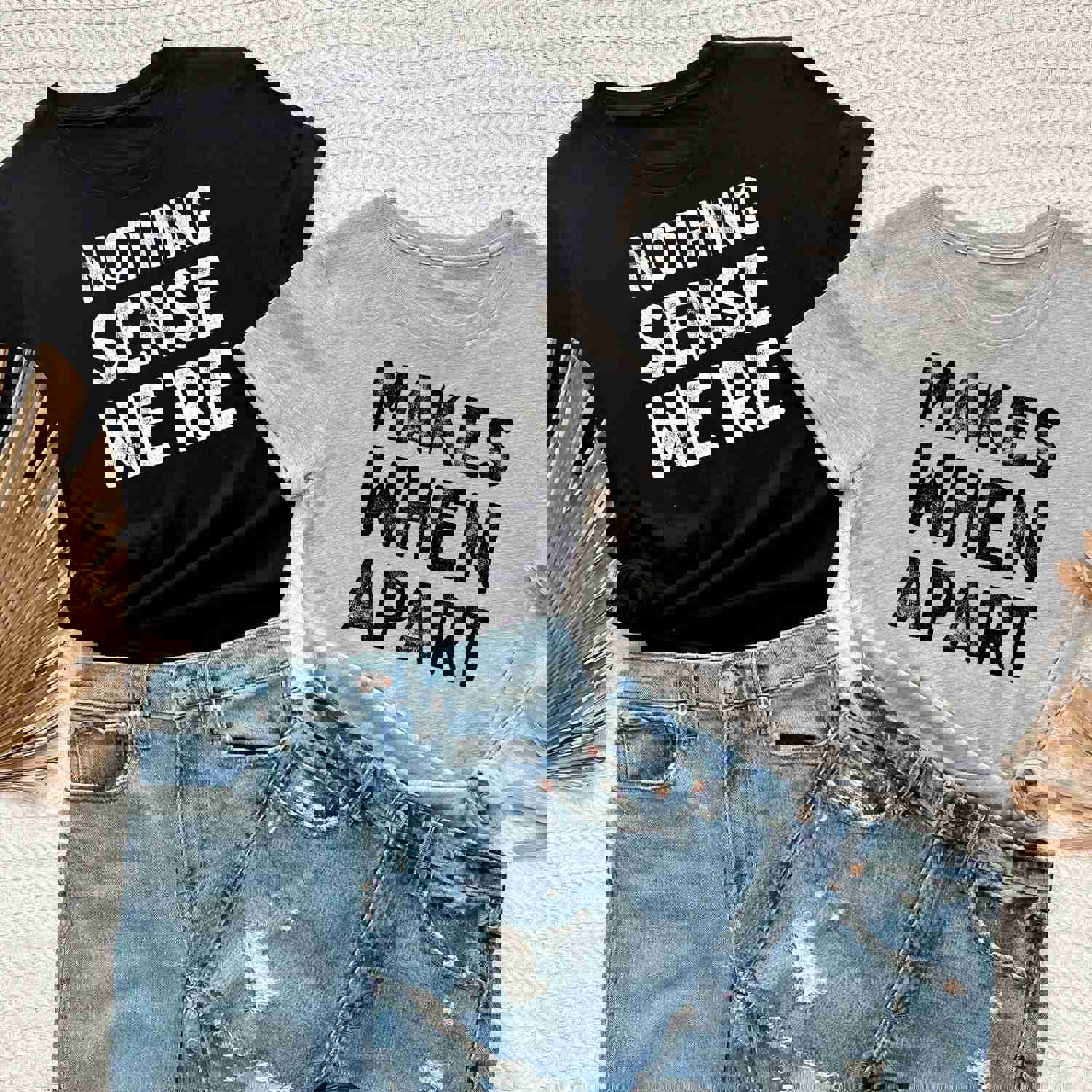 Couples Shirts & Sweaters - Perfect Gift for Couples, Long Distance Relationships, and Weddings