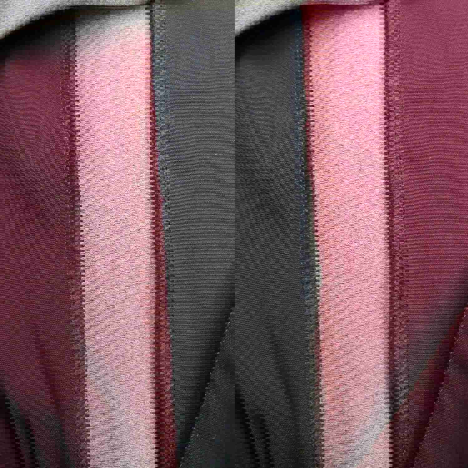 Adidas Men's Medium Red Long Sleeve Quarter Zip Sweatshirt for Outdoor Sports