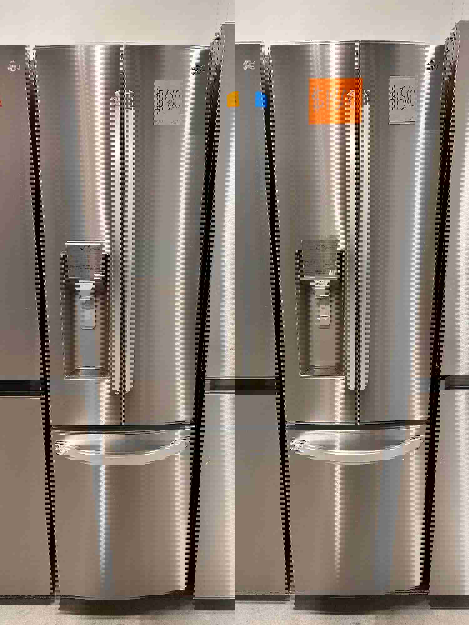 LG - 26.2 Cu. Ft. French Door Smart Refrigerator with Dual Ice Maker - Stainless Steel