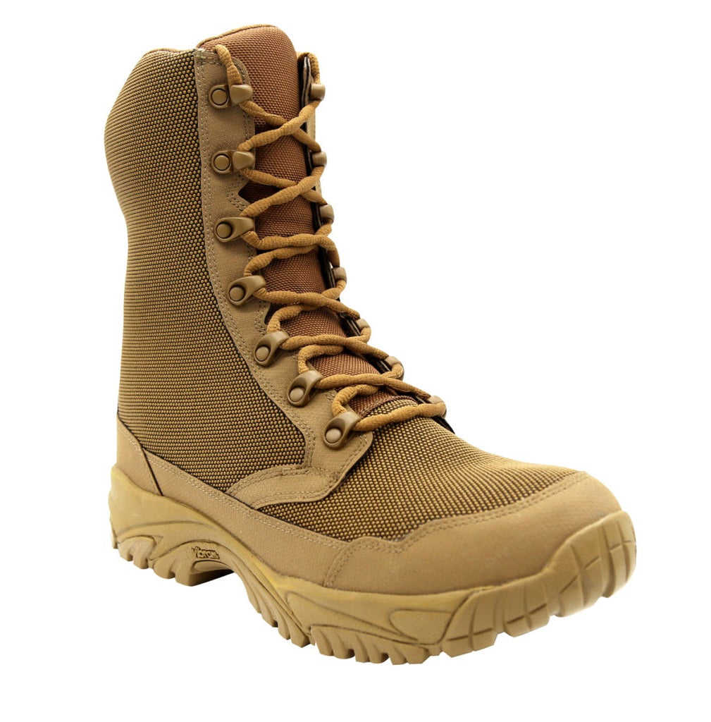 ALTAI Brown Hunting Waterproof Zip Up 8 Boots (MFH200-Z)